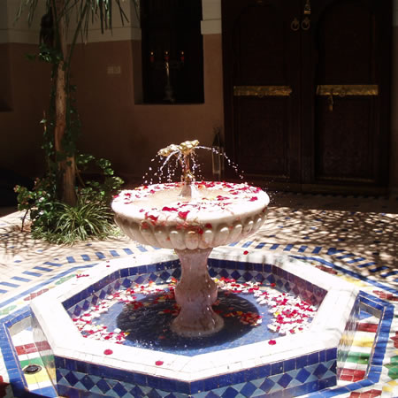 La cour intérieure